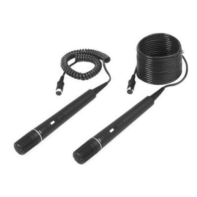 Hand Held Microphone with Coiled Cable